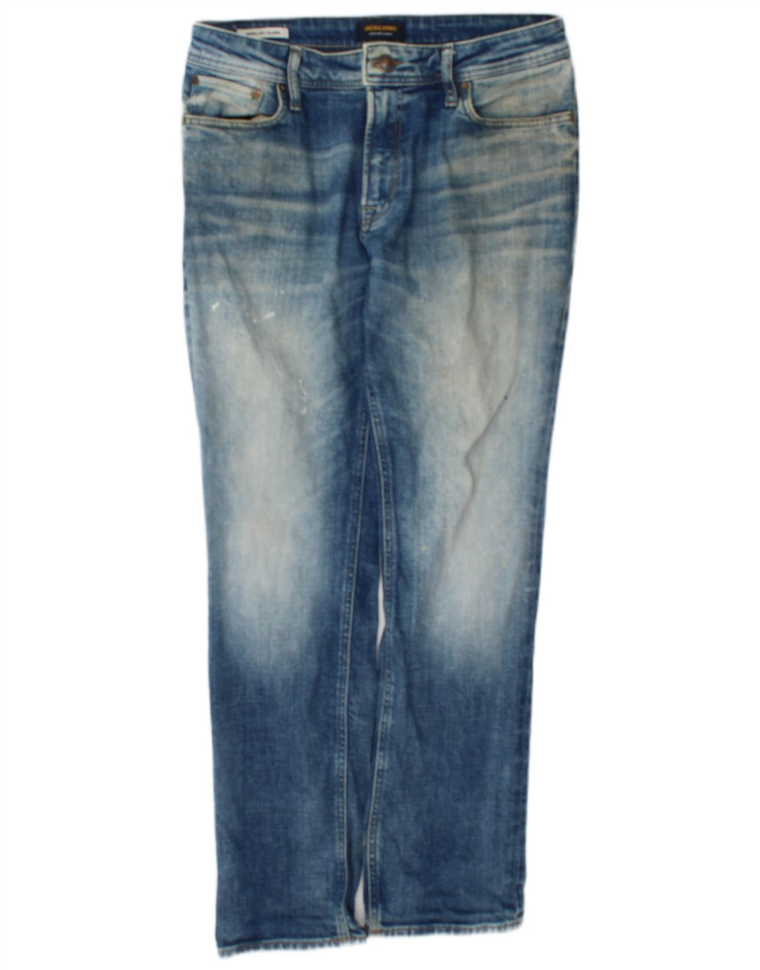Jack & Jones Herren GLENN Slim Jeans W30 L30 Blaue Baumwolle
