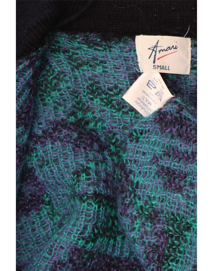 Amari Damen-Strickjacke, übergroß, lang, Gr. 10, Größe S, Mehrfarbig