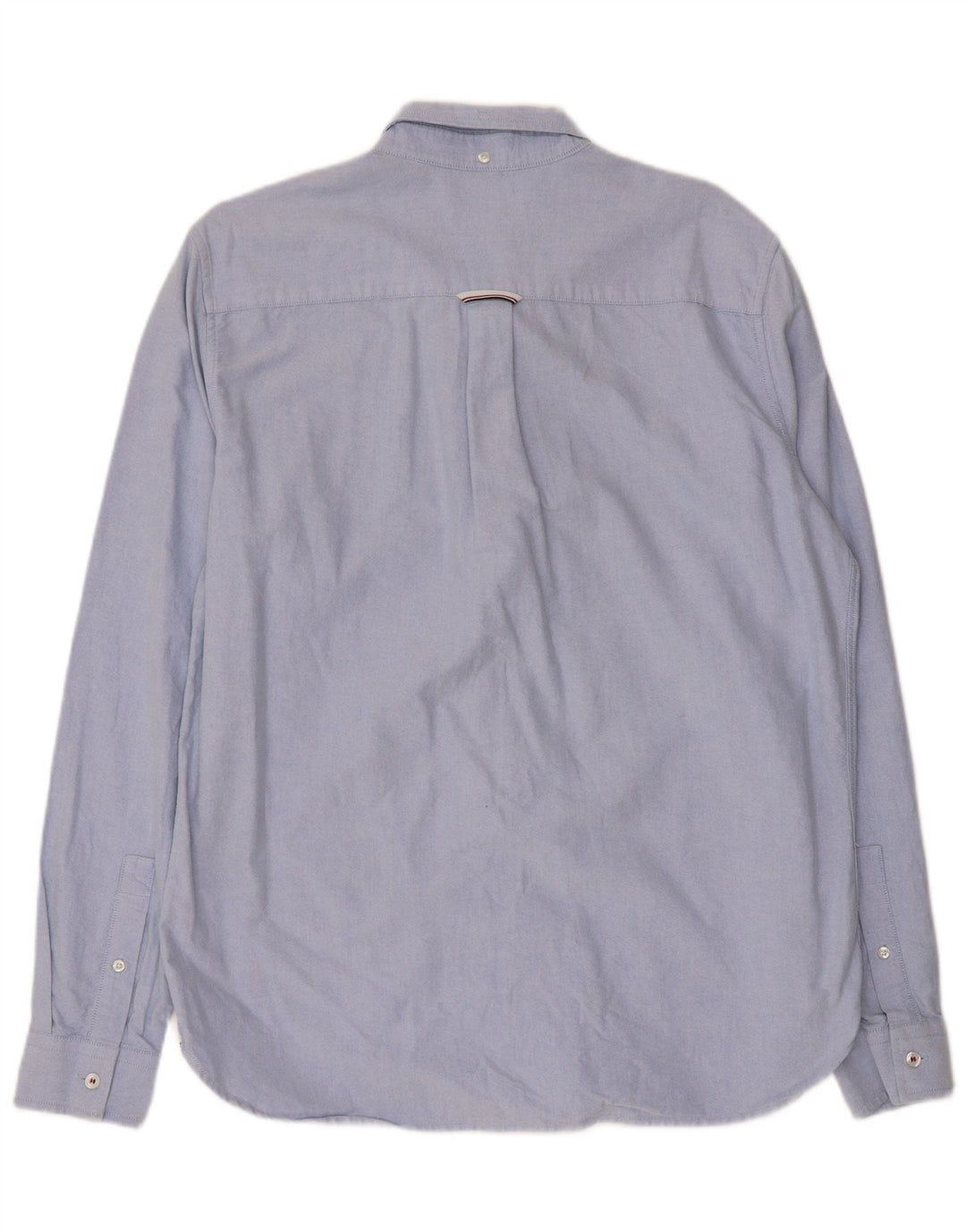 Fred Perry Herrenhemd, große blaue Baumwolle