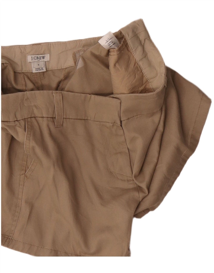 J. CREW Damen Chinoshorts US 6 Medium W30 Beige Baumwolle