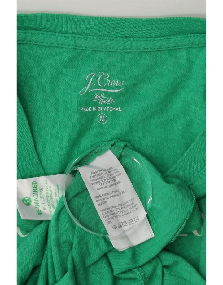 J. CREW Mens Graphic T-Shirt Top Medium Green Cotton Vintage J. Crew and Second-Hand J. Crew from Messina Hembry 