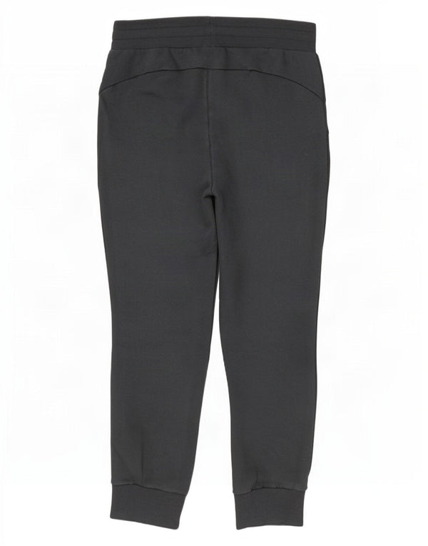 Puma Damen Trainingshose Jogger UK 10 Small Schwarz Baumwolle