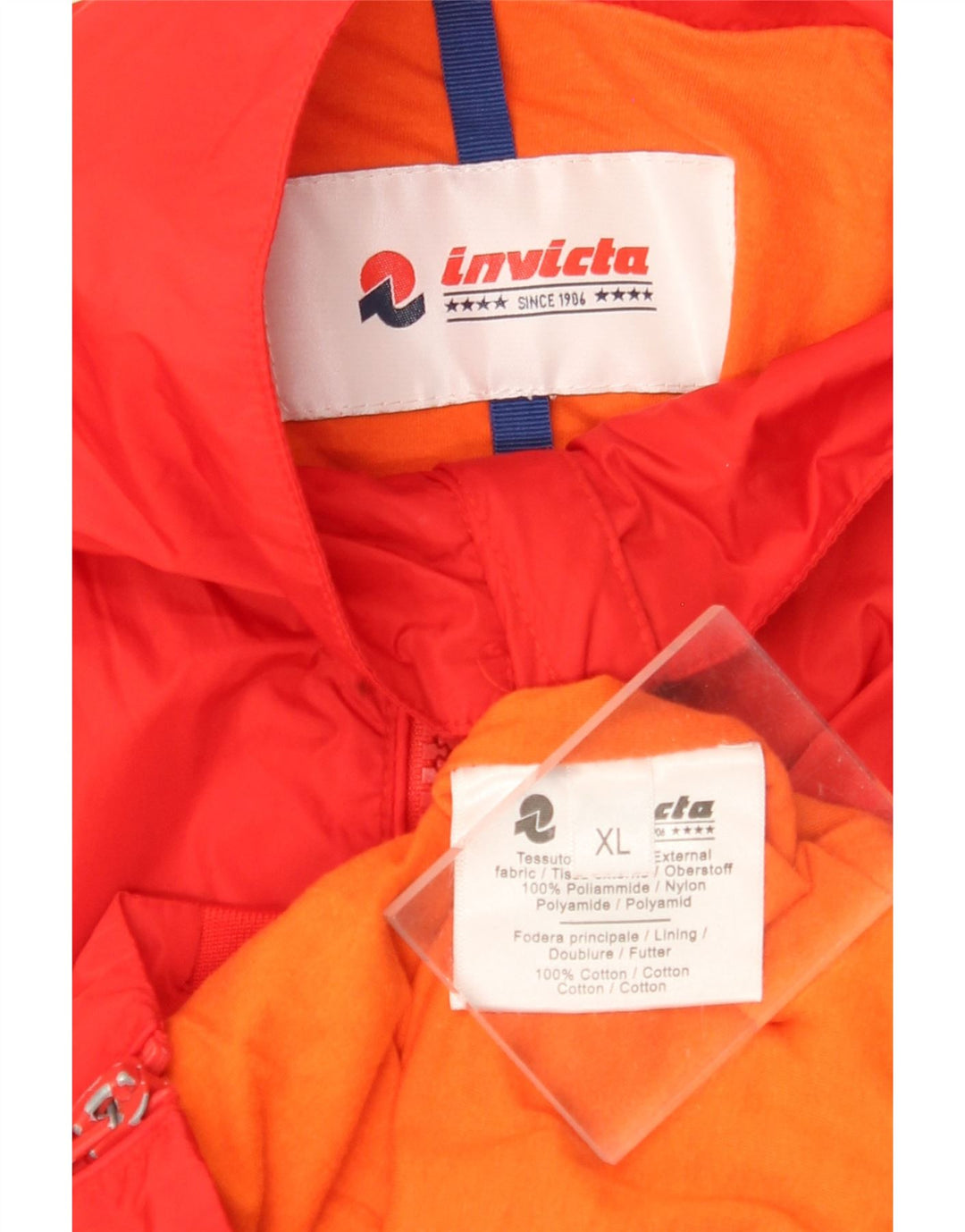 INVICTA Damen Regenjacke UK 18 XL Rot Polyamid