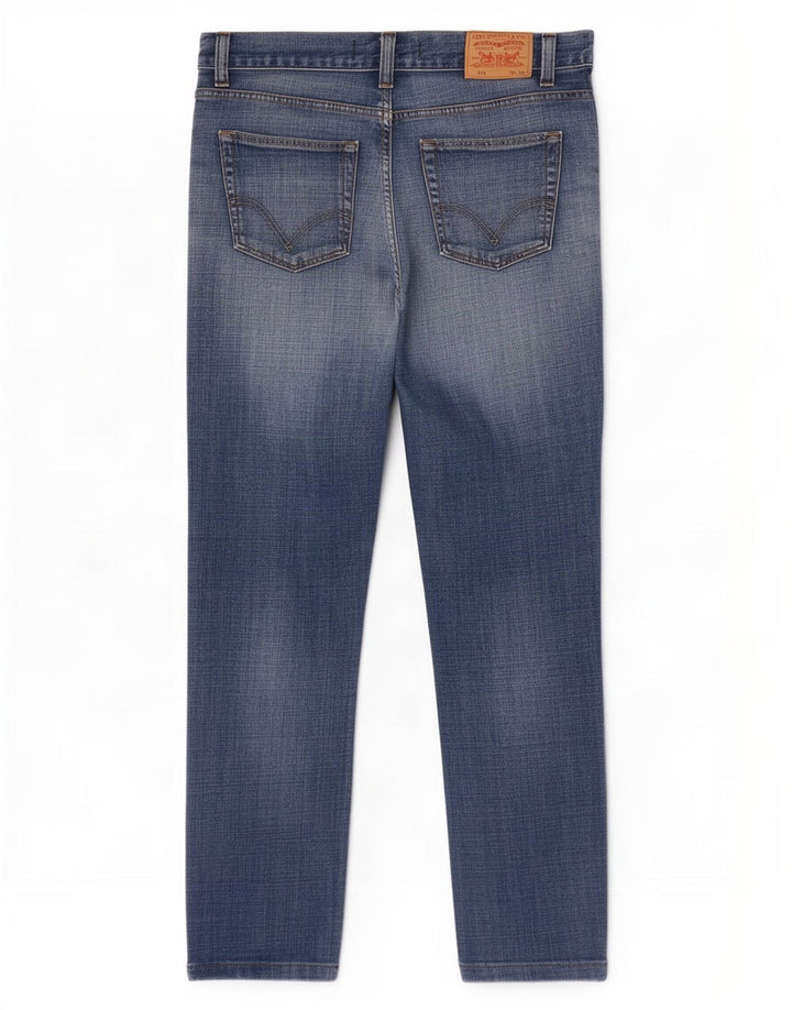 Levi's Herren 512 Bootcut Jeans W33 L31 Blaue Baumwolle