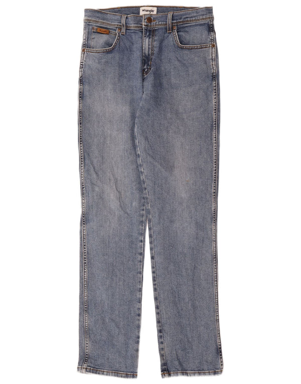 Wrangler Herren Texas Straight Jeans W32 L34 Blaue Baumwolle