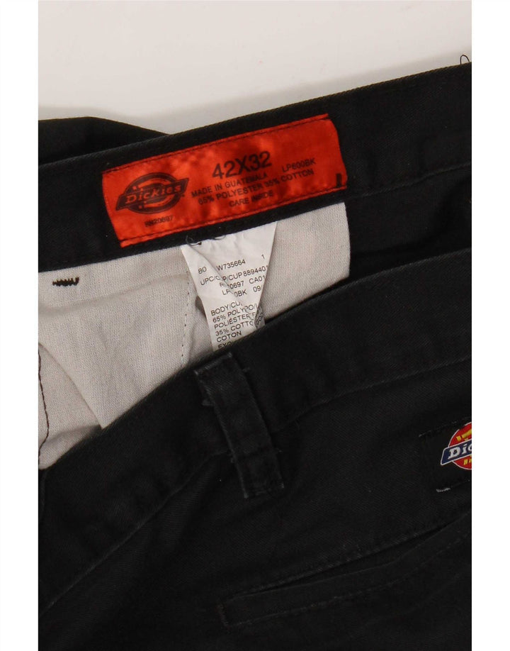 Dickies Gerade Herren-Cargohose W42 L32 Schwarzes Polyester