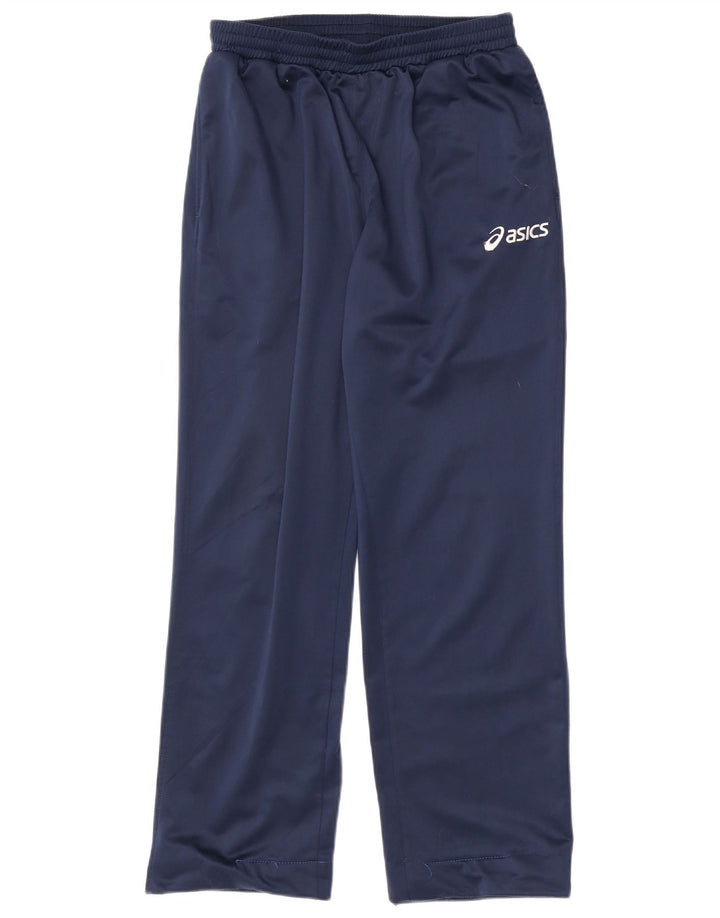 Asics Trainingshose für Jungen, 13–14 Jahre, Größe L, Marineblau, Polyester