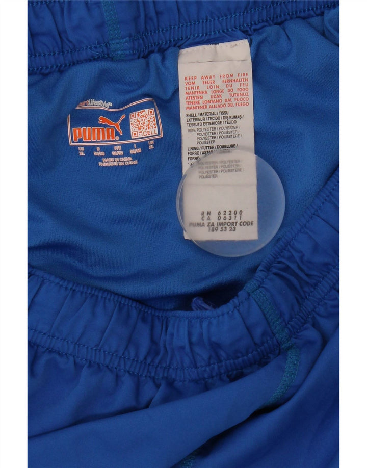 Puma Herren Sport Shorts XL Blau Colourblock Polyester
