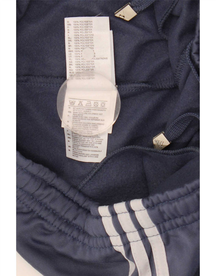 Adidas Herren Trainingshose UK 42/44 Large Blau Polyester