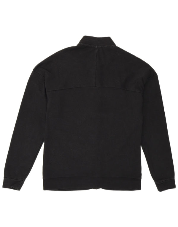 Diadora Damen-Trainingsanzugoberteil mit lockerer Passform, UK 6, XS, Schwarz