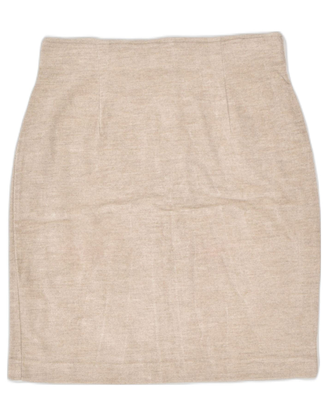 STEFANEL Womens Pencil Skirt IT 42 Medium W28 Beige Viscose | Vintage | Thrift | Second-Hand | Used Clothing | Messina Hembry 