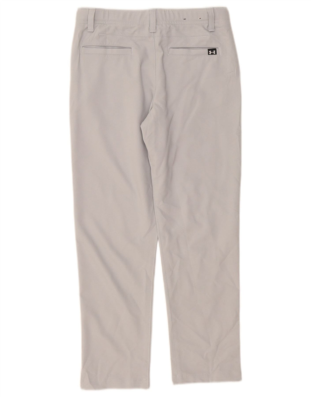 Under Armour gerade Chino-Hose für Jungen, 9–10 Jahre, W28, L24, graues Polyester