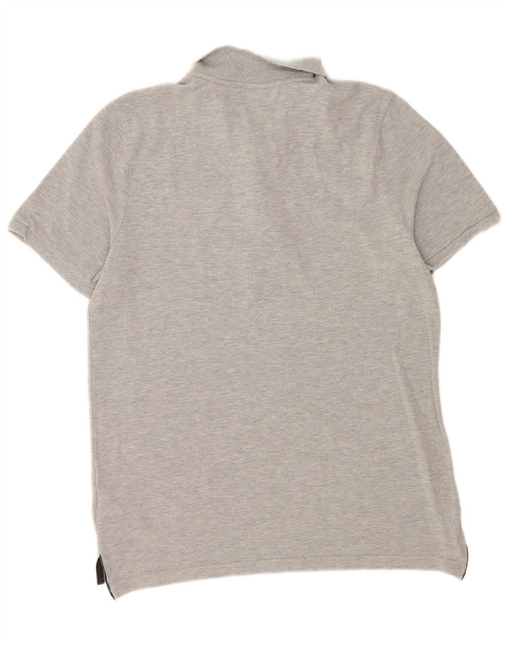 Nike Herren-Poloshirt, klein, graue Baumwolle