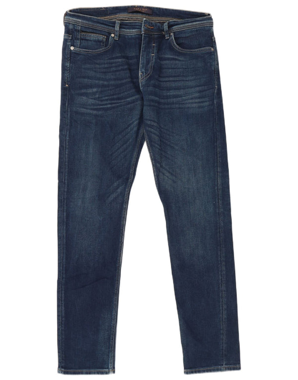 Zara Herren Skinny Jeans EU 44 Large W34 L31 Marineblau