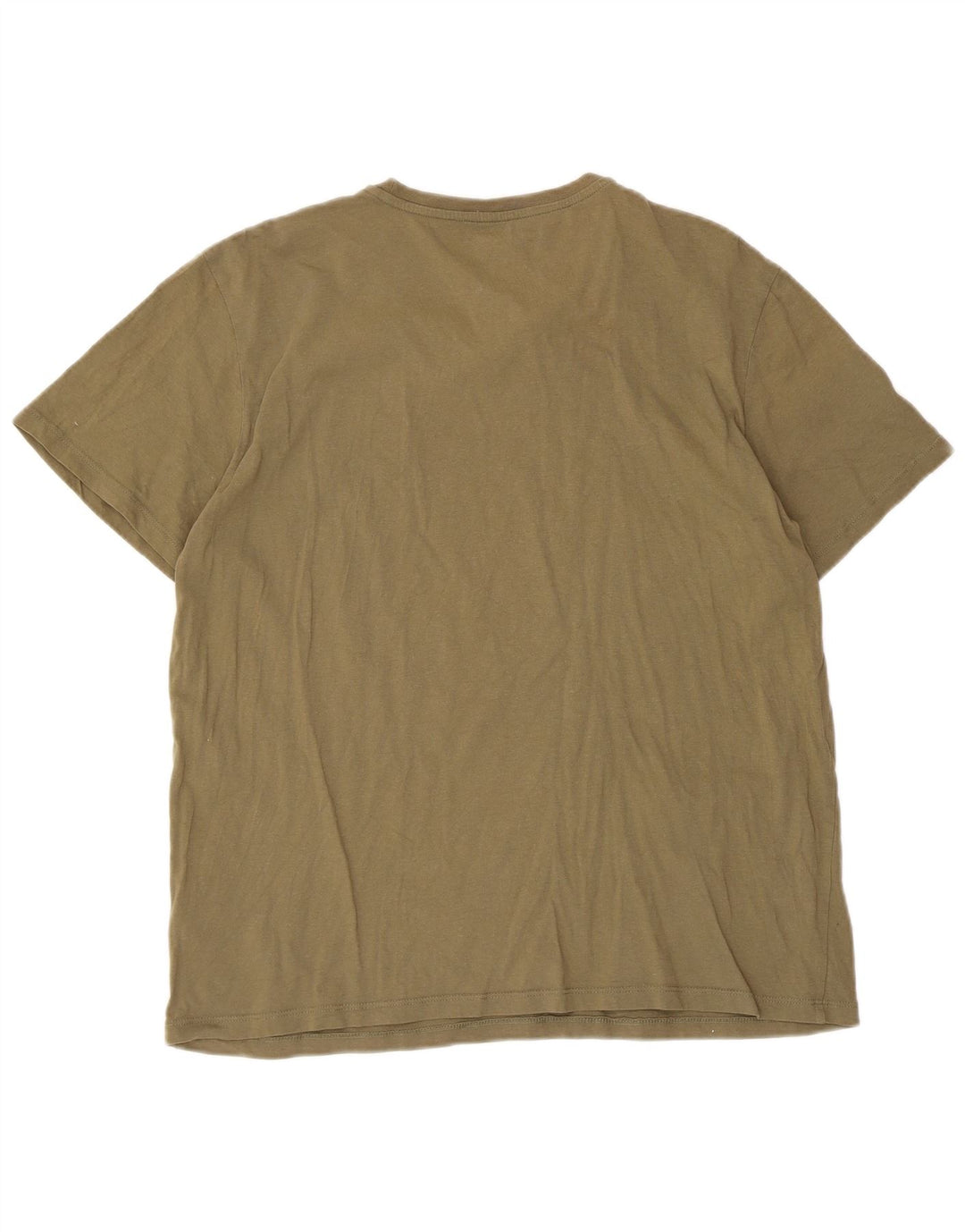 Jack & Jones Herren T-Shirt Top XL Khaki Baumwolle