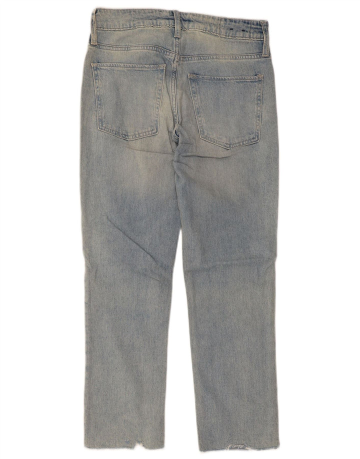 Gap Damen Boyfriend Slim Jeans W24 L24 Blaue Baumwolle