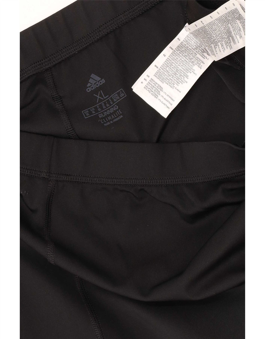 Adidas Damen Climalite Leggings XL Schwarz Polyester Sport
