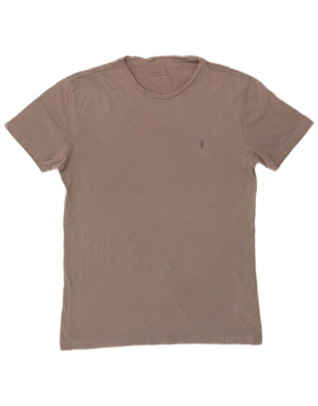 ALL SAINTS Herren T-Shirt Top XS Grau Baumwolle