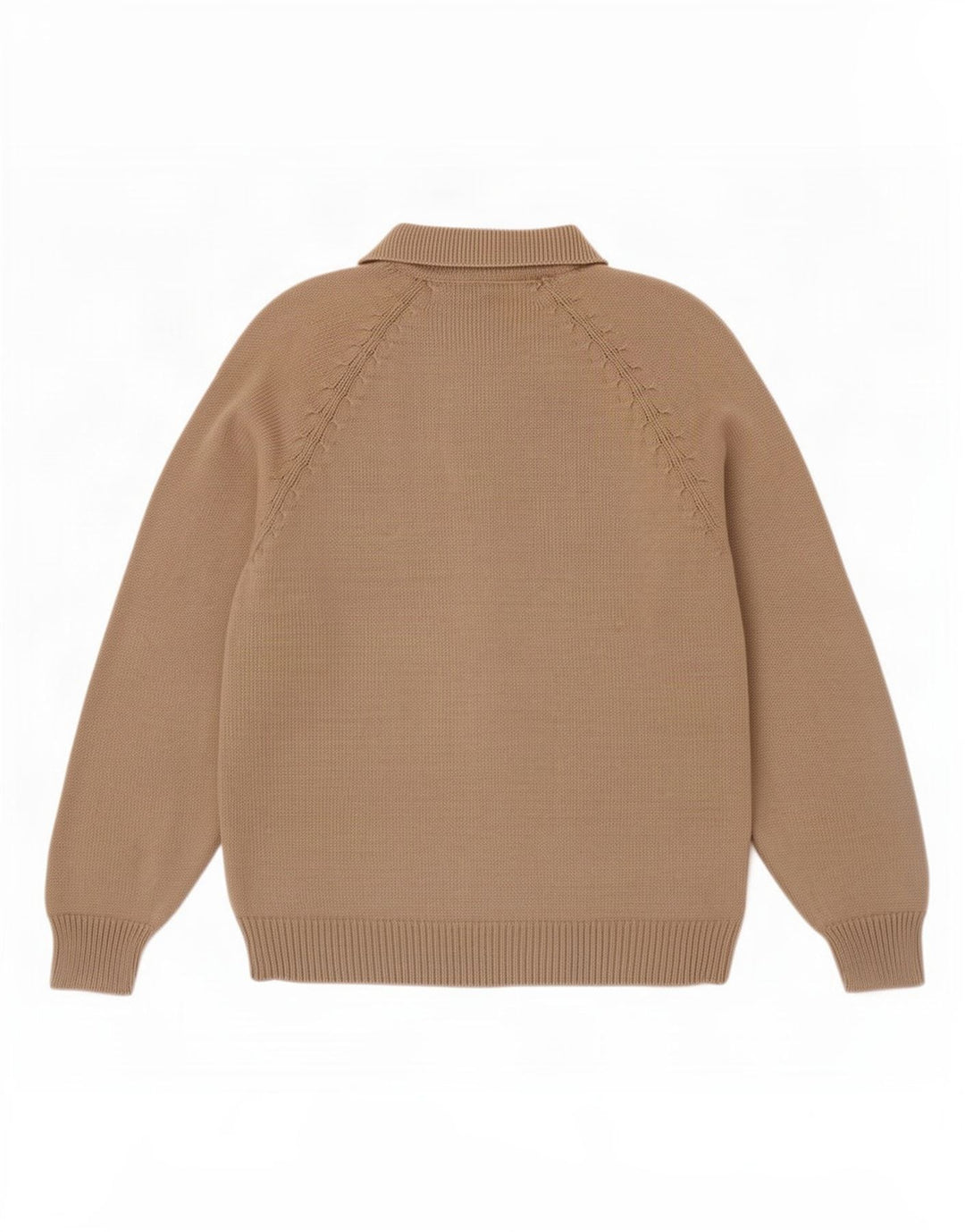 Trussardi Herren-Pullover mit Rollkragen, Mittelbeige