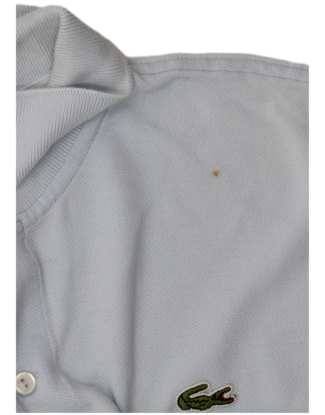 Lacoste Herren-Poloshirt, Größe 6 XL, blaue Baumwolle