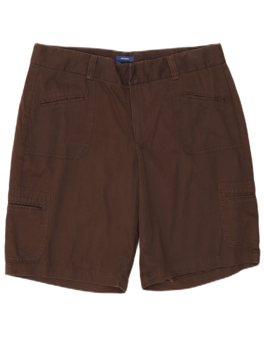 DOCKERS Damen-Cargoshorts mit Lieblings-Passform, US 14, XL, W36, braune Baumwolle