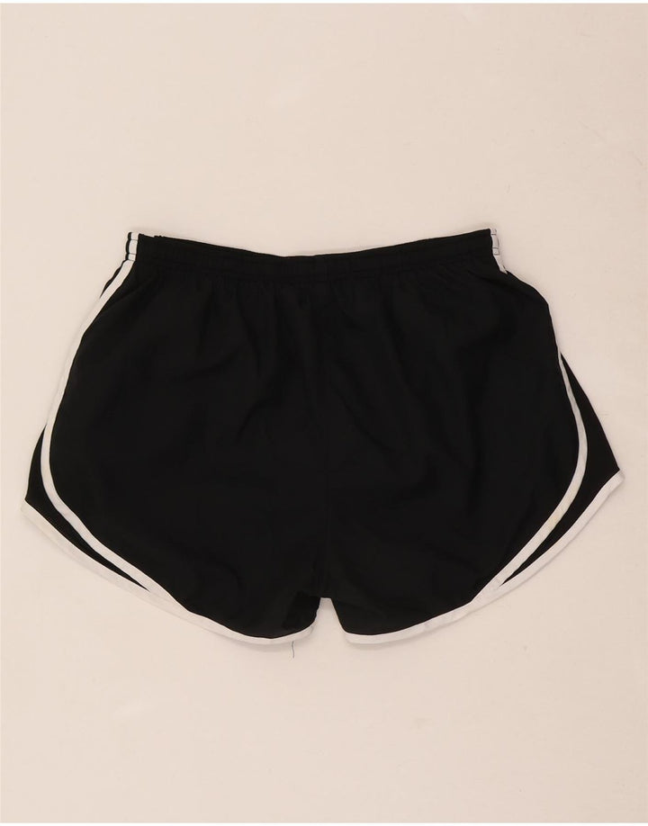 Nike Damen Dri Fit Sport Shorts UK 14 Medium Schwarz Polyester