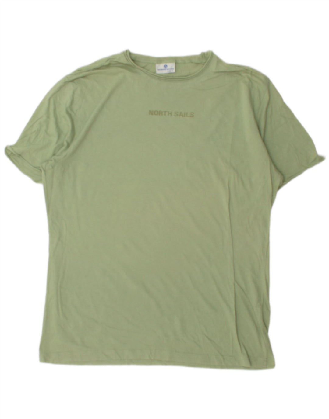 NORTH SAILS Herren-T-Shirt mit Grafik, Größe L, Grün, Baumwolle