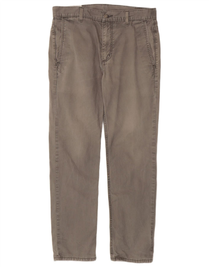 Levi's Slim Chino-Hose für Herren, W31, L30, graue Baumwolle