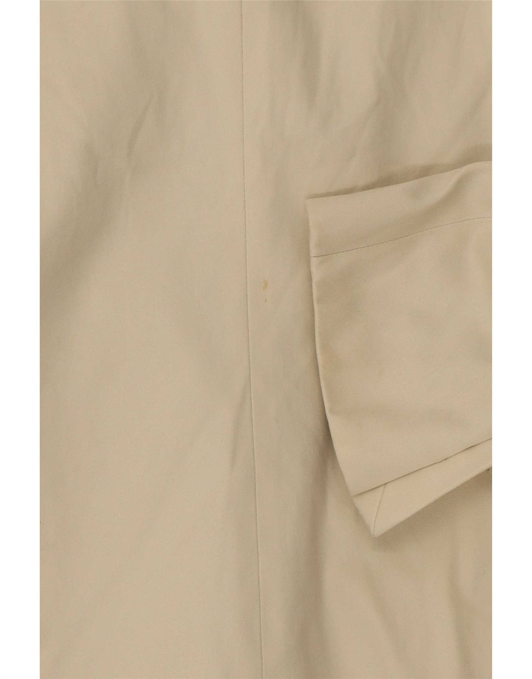 Massimo Dutti Herren-Blazer mit 2 Knöpfen, EU 38, Größe S, cremefarbene Baumwolle