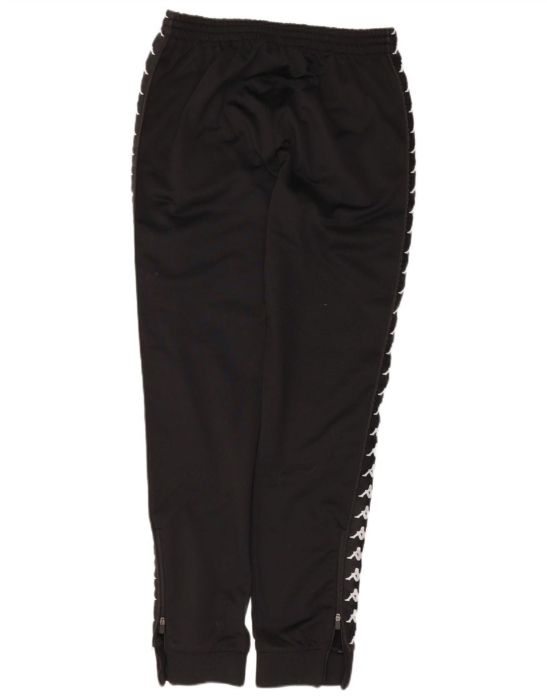 Kappa Herren-Trainingshose mit Grafik, mittelschwarz, Polyester