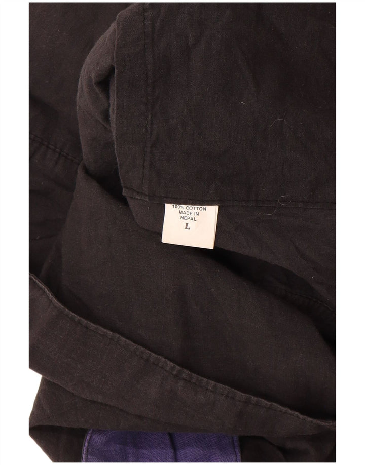 Vintage Herrenweste, groß, mehrfarbig, Patchwork-Baumwolle, Bohemian-Stil