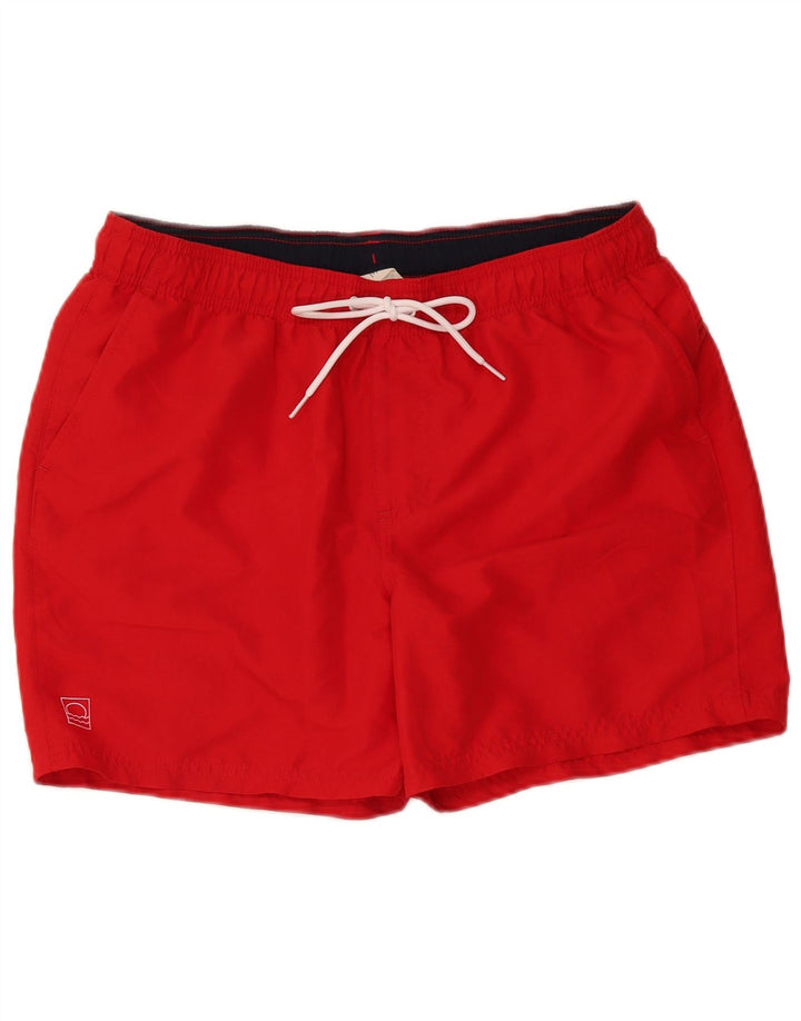 Marks & Spencer Herren-Badeshorts, groß, rot, Polyester