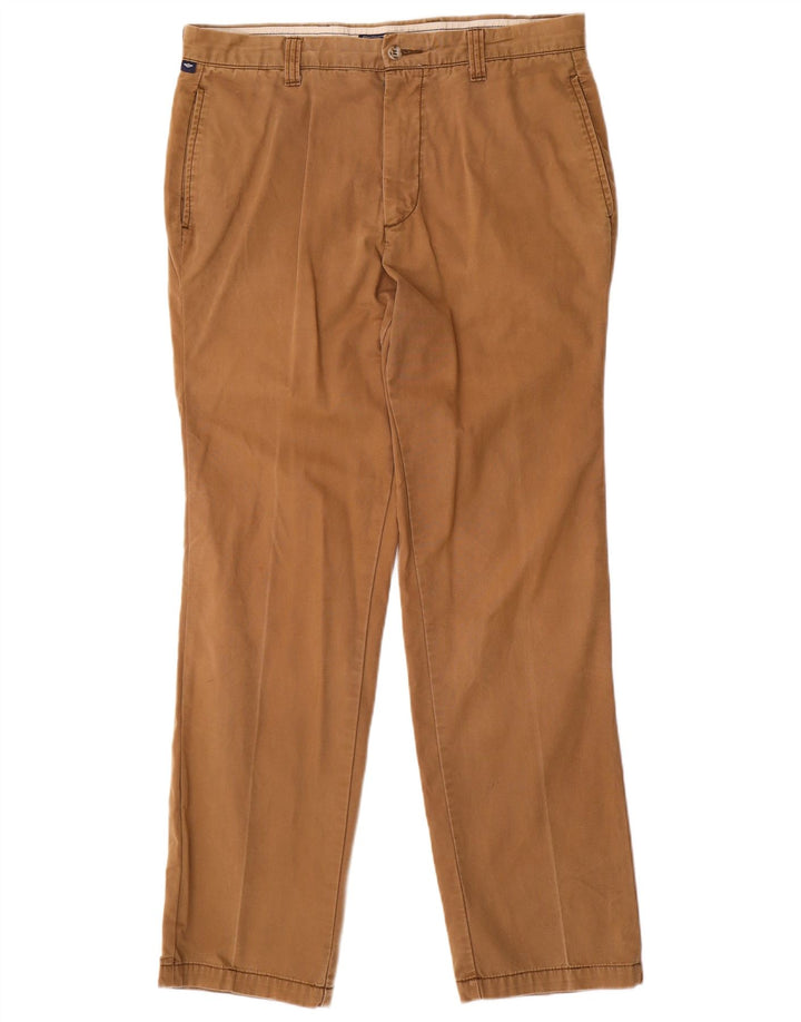 DOCKERS Herren-Chinohose mit klassischer Passform, gerade Passform, W34, L32, Beige, Baumwolle