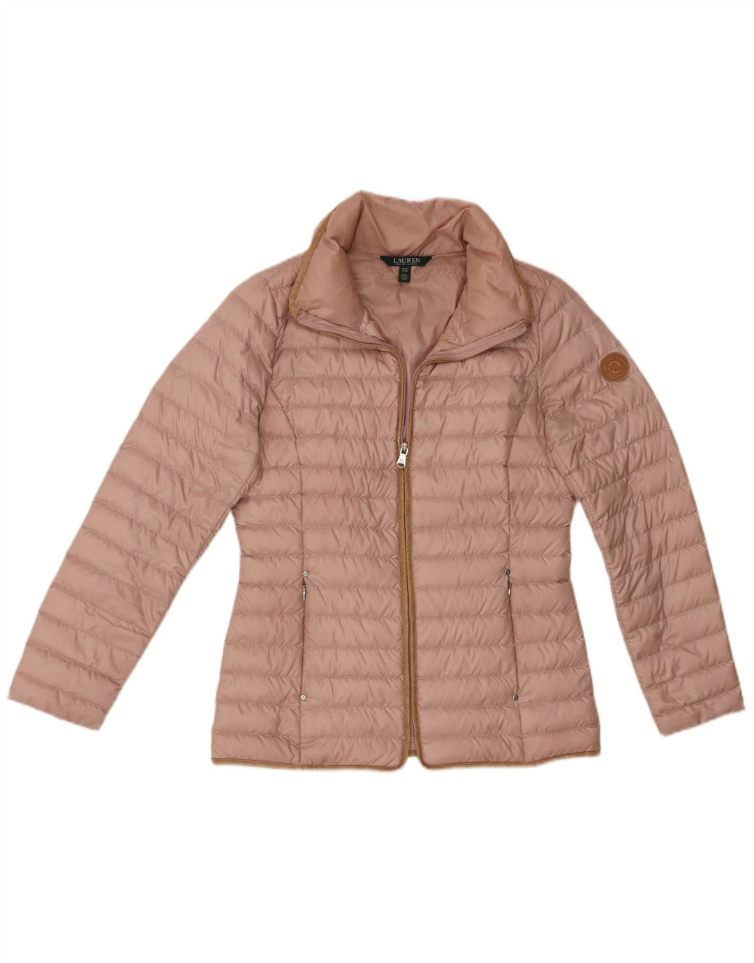 Ralph Lauren Damen Wattierte Jacke UK 6 XS Rosa Polyester