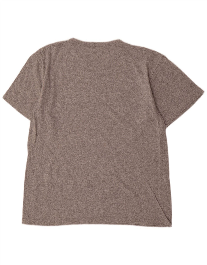 Champion Herren-T-Shirt mit Grafik, groß, grau gefleckt