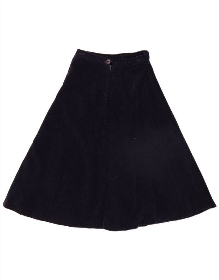 PIERRE D'ALBY Damen Cord 2-teiliges Rockset UK 10 Small W24 Marineblau