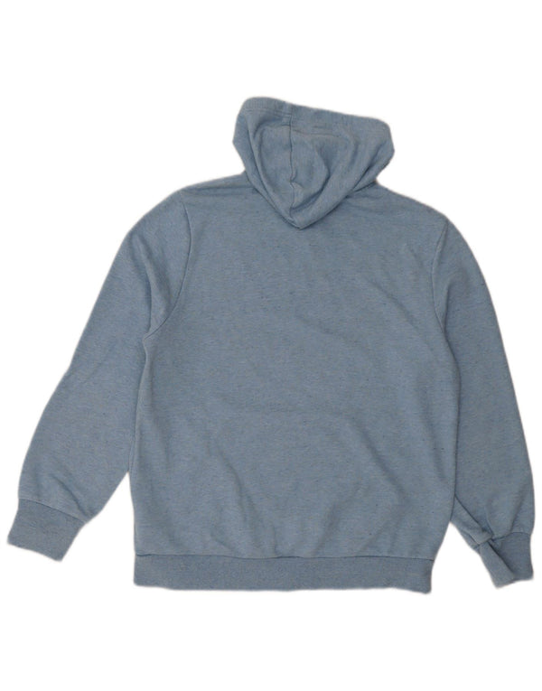 Adidas Jungen Graphic Hoodie Pullover 14–15 Jahre blau geflecktes Polyester