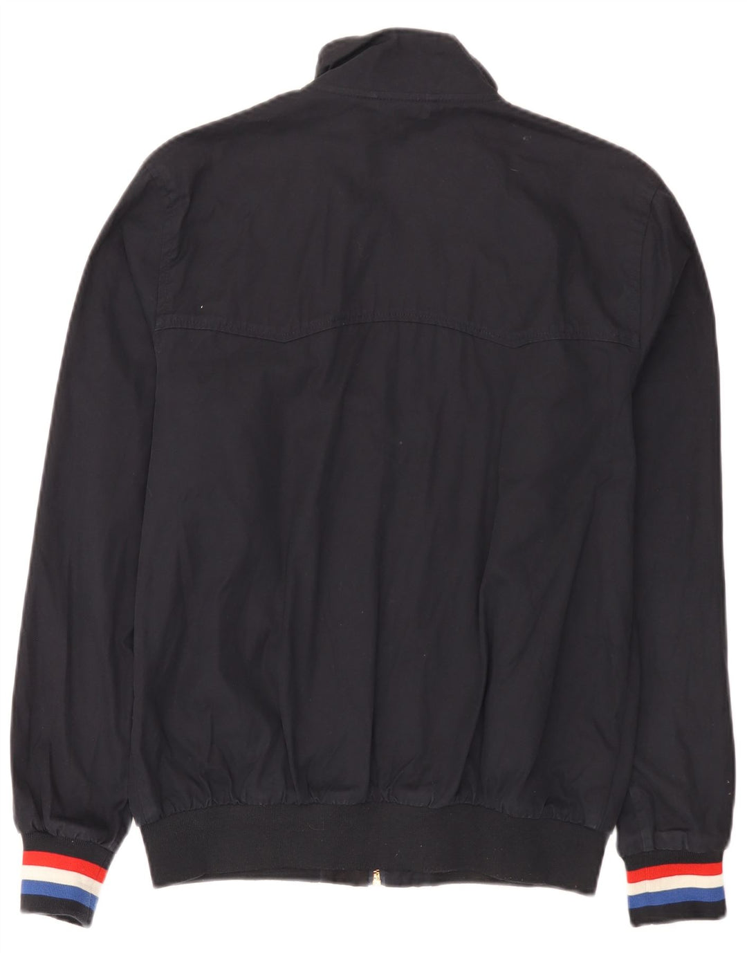Fred Perry Herren Bomberjacke UK 38 Mittelmarineblaue Baumwolle