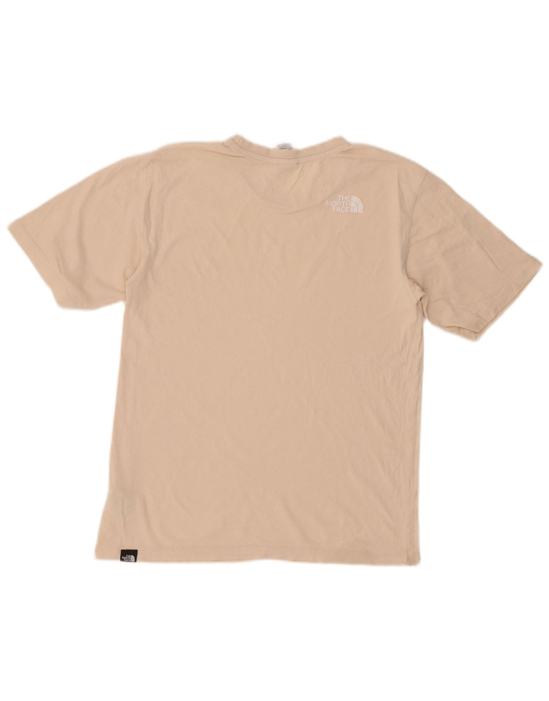 THE NORTH FACE Damen T-Shirt Top UK 6 XS Beige Baumwolle