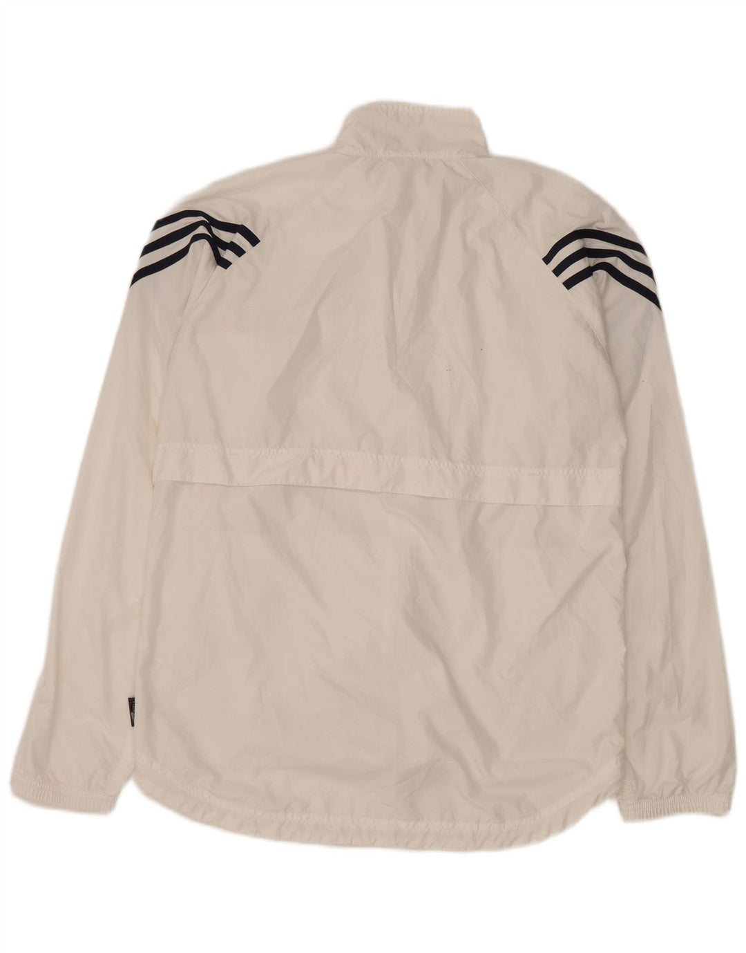 Adidas Herren-Trainingsanzug-Oberteil, Jacke, Größe S, Weiß, Polyester