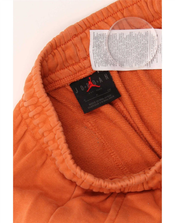 Jordan Herren-Sportshorts mit Grafik, Größe S, Orange, Baumwolle