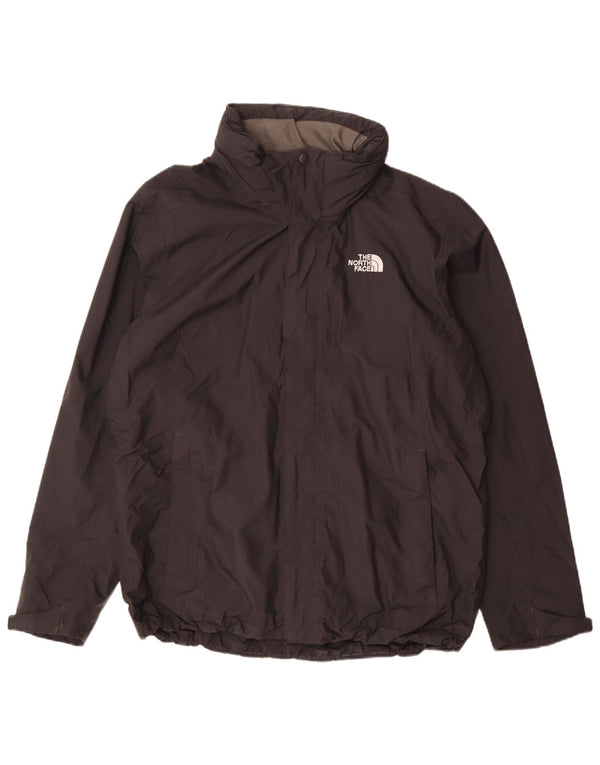 The North Face Herren Dryvent Kapuzen-Regenjacke UK 40 Large Schwarz Nylon