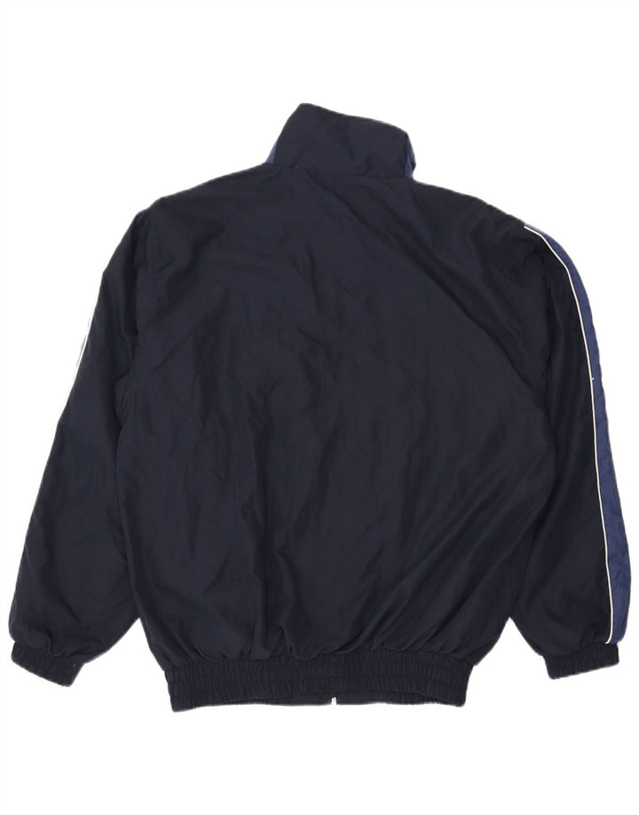 Kappa Herren-Trainingsanzug-Oberteil, Jacke, groß, marineblau, Polyester