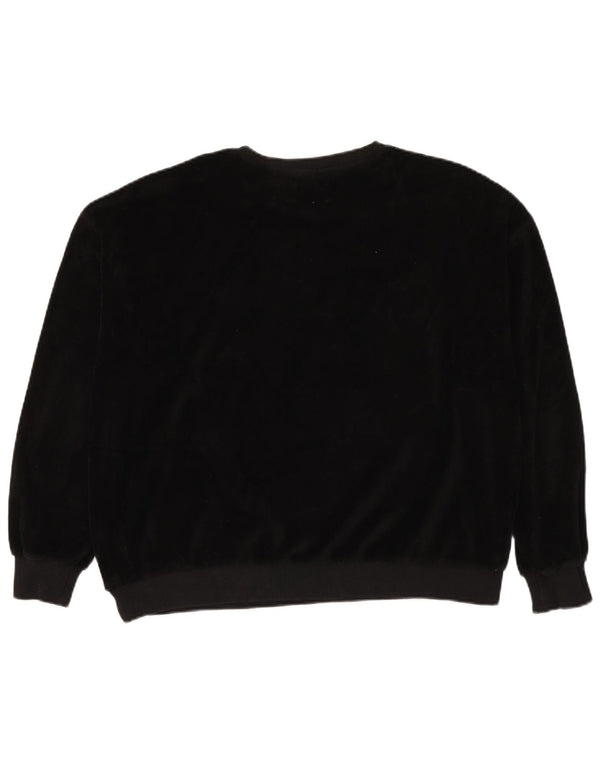 PEPE JEANS Damen-Sweatshirt in Übergröße mit Grafik, UK 18, XL, Schwarz