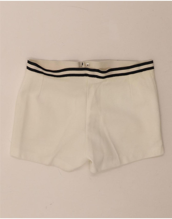 VINTAGE Womens Chino Shorts IT 46 Large W32  White Polyester Vintage Vintage and Second-Hand Vintage from Messina Hembry 
