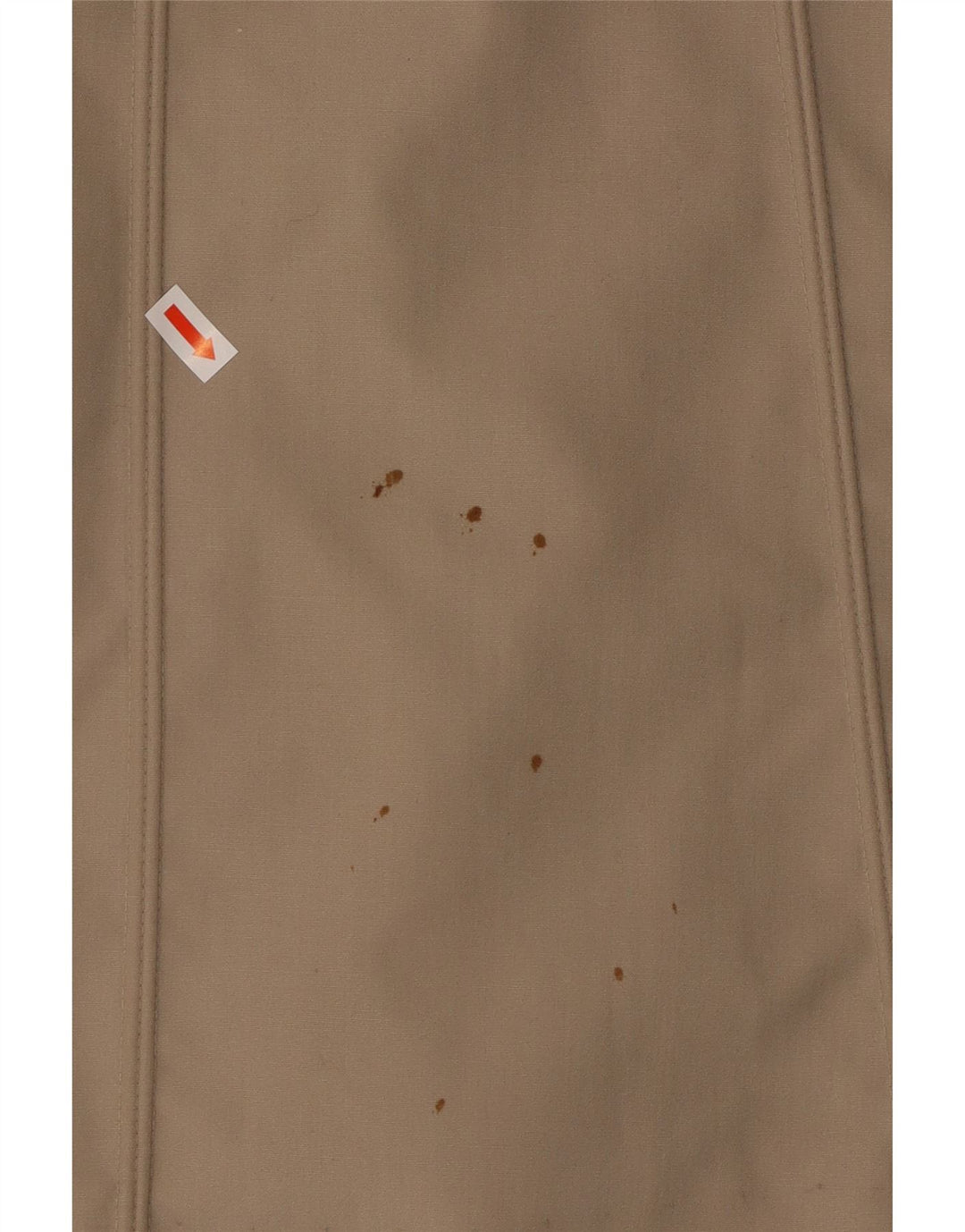 VINTAGE Damen Übergroßer Kunstpelzmantel EU 40 Mittelbeiges Polyester