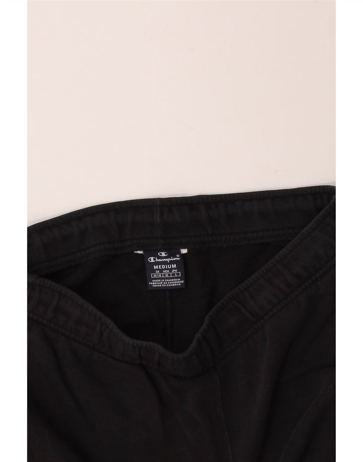 CHAMPION Mens Sport Shorts Medium  Black Vintage Champion and Second-Hand Champion from Messina Hembry 