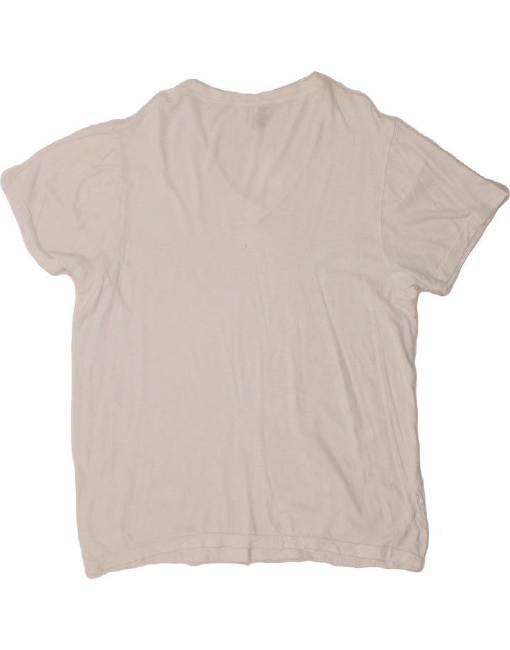REEBOK Mens T-Shirt Top Large White Cotton Vintage Reebok and Second-Hand Reebok from Messina Hembry 