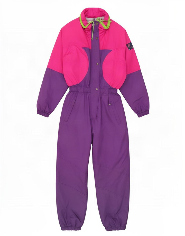 Dubin Ski-Overall für Damen, UK 16, Größe L, Lila, Colourblock-Polyester