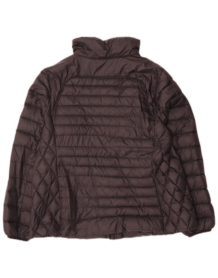 Michael Kors Damen Wattierte Jacke UK 18 XL Schwarz Nylon